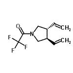 CAS#: 120568-86-7， 1-[(3R,4R)-3,4-Divinyl-1-Pyrrolidinyl]-2,2,2-Trifluoroethanone