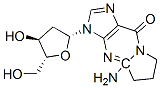CAS#: 120667-07-4， 3-[(2R,4S,5R)-4-Hydroxy-5-(Hydroxymethyl)Oxolan-2-Yl]-4,6,7,8-Tetrahydropyrimido[1,2-a]Purin-10-One