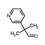 CAS#: 120690-79-1， 2-Methyl-2-(3-Pyridinyl)Propanal