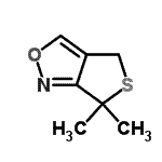 CAS#: 120783-56-4， 6,6-Dimethyl-4H,6H-Thieno[3,4-c][1,2]Oxazole