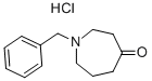 structure of CAS# 1208-76-0, Hexahydro-1-(Phenylmethyl)-4H-Azepin-4-One Hydrochloride (1:1);1-Benzyl-4-Oxoazepane Hydrochloride;1-BENZYL-4-OXOAZEPANE HCL