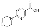 结构式 CAS# 120800-52-4, 6-吗啉基烟酸