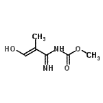 CAS#: 120814-65-5， Methyl [(2E)-3-hydroxy-2-methyl-2-propenimidoyl]carbamate