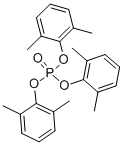 structure of CAS# 121-06-2, Tris(2,6-Dimethylphenyl) Phosphate;Phosphoric Acid Tris(2,6-Dimethylphenyl) Ester;2,6-Xylenol, Phosphate (3:1);2,6-Xylyl Phosphate, (C8h9o)3Po