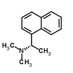 structure of CAS# 121045-73-6, (1S)-N,N-Dimethyl-1-(1-Naphthyl)Ethanamine;(S)-(-)-N,N-Dimethyl-1-(1-naphthyl)ethylamine