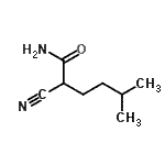 CAS#: 121064-29-7， 2-Cyano-5-Methylhexanamide