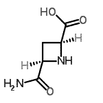 CAS#: 121071-82-7， (2S,4R)-4-Carbamoyl-2-Azetidinecarboxylic Acid