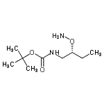 CAS#: 121103-20-6， 2-Methyl-2-Propanyl [(2R)-2-(Aminooxy)Butyl]Carbamate