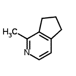 CAS#: 121259-09-4， 1-Methyl-6,7-Dihydro-5H-Cyclopenta[c]Pyridine
