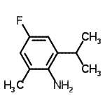 CAS#: 121286-45-1， 4-Fluoro-2-Isopropyl-6-Methylaniline
