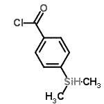 CAS#: 121398-92-3， 4-(Dimethylsilyl)Benzoyl Chloride
