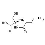 CAS#: 121428-31-7， 2-Methyl-N-Pentanoyl-L-Serine
