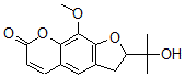 CAS#: 121498-42-8， 2-(2-Hydroxypropan-2-Yl)-9-Methoxy-2,3-Dihydrofuro[3,2-g]Chromen-7-One