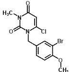 CAS#: 121593-88-2， 1-(3-Bromo-4-Methoxybenzyl)-6-Chloro-3-Methyl-2,4(1H,3H)-Pyrimidinedione