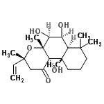 CAS#: 121606-18-6， (3R,4aR,5S,6S,6aS,10aS,10bS)-5,6,10B-Trihydroxy-3,4A,7,7,10A-Pentamethyl-3-Vinyldodecahydro-1H-Benzo[f]Chromen-1-One