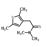 CAS#: 121611-16-3， 2-(2,5-Dimethyl-3-Thienyl)-N,N-Dimethylethanethioamide