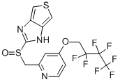 CAS#: 121617-11-6， 2-[[4-(2,2,3,3,4,4,4-Heptafluorobutoxy)Pyridin-2-Yl]Methylsulfinyl]-1H-Thieno[3,4-d]Imidazole