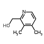 CAS#: 121638-25-3， (3,4-Dimethyl-2-Pyridinyl)Methanol