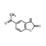CAS#: 121942-10-7， 1-(2-Thioxo-2,3-Dihydro-1,3-Benzothiazol-5-Yl)Ethanone