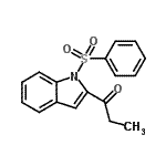 CAS#: 121963-51-7， 1-[1-(Phenylsulfonyl)-1H-Indol-2-Yl]-1-Propanone
