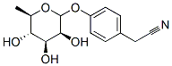 CAS#: 122001-32-5， 2-[4-[(2S,3R,4R,5R,6S)-3,4,5-Trihydroxy-6-Methyloxan-2-Yl]Oxyphenyl]Acetonitrile