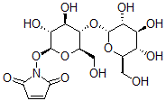 CAS#: 122018-89-7， 1-[(2S,3R,4R,5S,6R)-3,4-Dihydroxy-6-(Hydroxymethyl)-5-[(2R,3R,4S,5S,6R)-3,4,5-Trihydroxy-6-(Hydroxymethyl)Oxan-2-Yl]Oxyoxan-2-Yl]Oxypyrrole-2,5-Dione