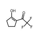 CAS#: 122082-18-2， 2,2,2-Trifluoro-1-(2-Hydroxy-1-Cyclopenten-1-Yl)Ethanone