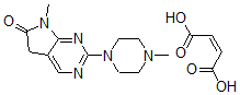 CAS#: 122113-45-5， 5,7-dihydro-7-methyl-2-(4-methyl-1-piperazinyl)-6H-Pyrrolo(2,3-d)pyrimidin-6-one (Z)-2-butenedioate (1:1)