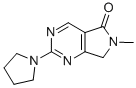 CAS#: 122113-51-3， 6,7-Dihydro-6-Methyl-2-(1-Pyrrolidinyl)-5H-Pyrrolo(3,4-d)Pyrimidin-5-One