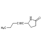 CAS#: 122123-78-8， 5-(1-Pentyn-1-Yl)-2-Pyrrolidinone
