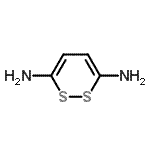 CAS#: 122243-45-2， 1,2-Dithiine-3,6-Diamine