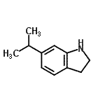 CAS#: 122299-59-6， 6-Isopropylindoline