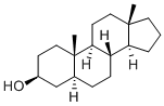 结构式 CAS# 1224-92-6, (3S,5S,8S,9S,10S,13S,14S)-10,13-二甲基-2,3,4,5,6,7,8,9,11,12,14,15,16,17-十四氢-1H-环戊并[a]菲-3-醇