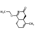 CAS#: 122490-28-2， (4aR,8aS)-1-Ethoxy-5-Methyl-4A,7,8,8A-Tetrahydro-3(4H)-Isoquinolinone