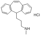 结构式 CAS# 1225-55-4, 普罗替林盐酸盐