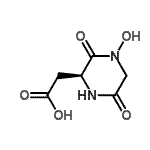 CAS#: 122556-80-3， [(2S)-4-Hydroxy-3,6-Dioxo-2-Piperazinyl]Acetic Acid
