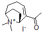 CAS#: 122564-67-4， 1-[(6R)-9,9-Dimethyl-9-Azoniabicyclo[4.2.1]Non-4-En-5-Yl]Ethanone Iodide