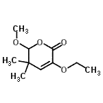 CAS#: 122800-87-7， 3-Ethoxy-6-Methoxy-5,5-Dimethyl-5,6-Dihydro-2H-Pyran-2-One