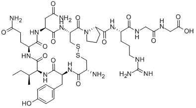 CAS#: 122842-55-1， 8-L-Arginine-9a-glycine-Oxytocin