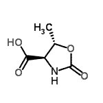 CAS#: 122871-70-9， (4R,5S)-5-Methyl-2-Oxo-1,3-Oxazolidine-4-Carboxylic Acid