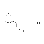CAS#: 122894-43-3， N-Methyl-1-(2-Morpholinyl)Methanamine Hydrochloride (1:1)