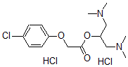 CAS#: 122984-57-0， 1,3-Bis(Dimethylamino)Propan-2-Yl 2-(4-Chlorophenoxy)Acetate Dihydrochloride