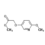 CAS#: 123022-16-2， Methyl [(6-Methoxy-3-Pyridinyl)Oxy]Acetate