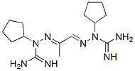 CAS#: 123035-67-6， 2-Cyclopentyl-1-[[(1E)-1-[(N'-Cyclopentylcarbamimidoyl)Hydrazinylidene]Propan-2-Ylidene]Amino]Guanidine
