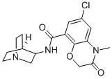 CAS#: 123039-99-6， N-(1-Azabicyclo[2.2.2]Octan-8-Yl)-6-Chloro-4-Methyl-3-Oxo-1,4-Benzoxazine-8-Carboxamide