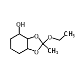 CAS#: 123077-51-0， 2-Ethoxy-2-Methylhexahydro-1,3-Benzodioxol-4-Ol