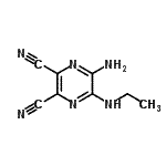 CAS 登录号：123188-99-8， 5-氨基-6-(乙基氨基)-2,3-吡嗪二甲腈