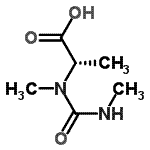 CAS#: 123197-54-6， N-Methyl-N-(Methylcarbamoyl)-L-Alanine