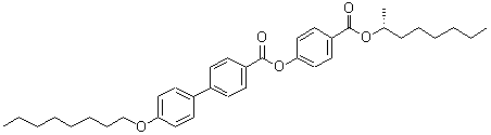 CAS#: 123286-51-1， 4-{[(2R)-2-Octanyloxy]Carbonyl}Phenyl 4'-(Octyloxy)-4-Biphenylcarboxylate