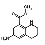 CAS#: 123297-07-4， Methyl 6-Amino-1,2,3,4-Tetrahydro-8-Quinolinecarboxylate